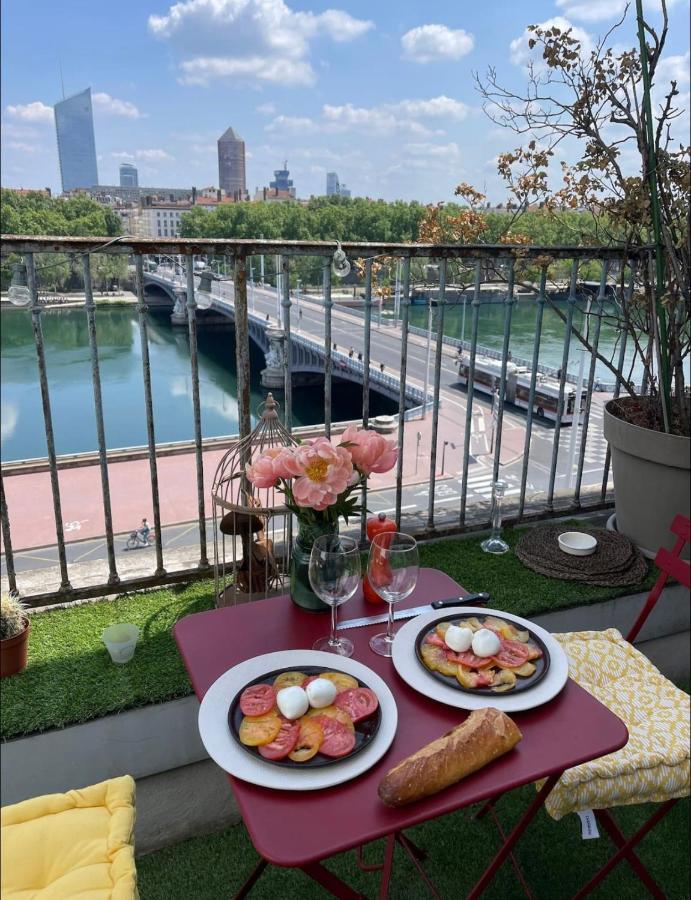 Coeur De Lyon Avec Terrasse Et Jacuzzi Daire Dış mekan fotoğraf